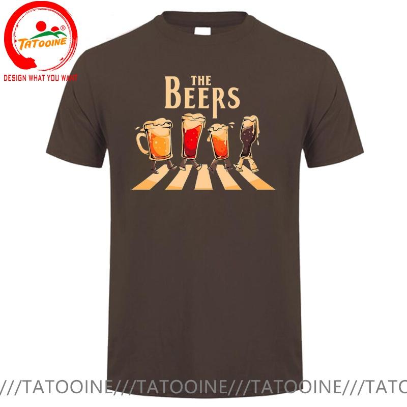 Funny Design The Beers Road Sred Doublet Unisex Fashion Trendy Casual Clothing Stylish Tops Tee Shirt Leisure Tshirt Unisexs Tshirt