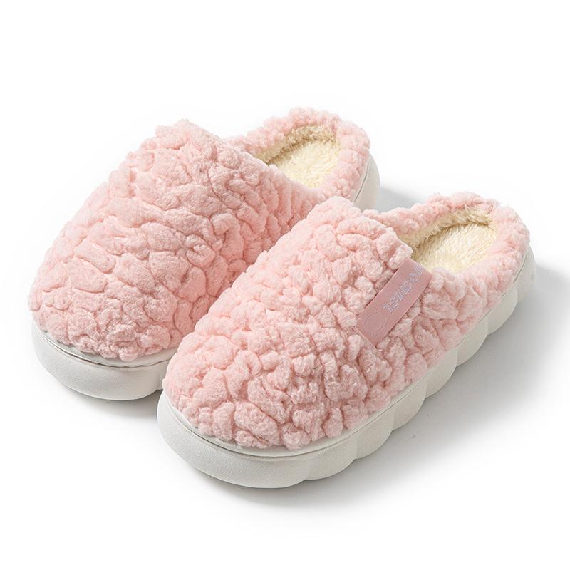 Autumn/Winter Indoor Outdoor Furry Cotton Slippers for Men & Women
