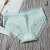 4 PCS Solid Color Women's Panties Lace Threaded Underwear Female Mid-Waist Soft Comfortable Lingerie Girl Lingerie Sexy Woman Clothes