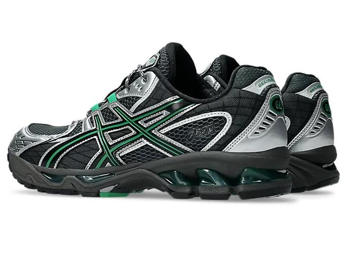 1203A543-022 Asics Gel-Nimbus 10.1 Обсидиановый Серый Зеленый Базилик (Мужской)