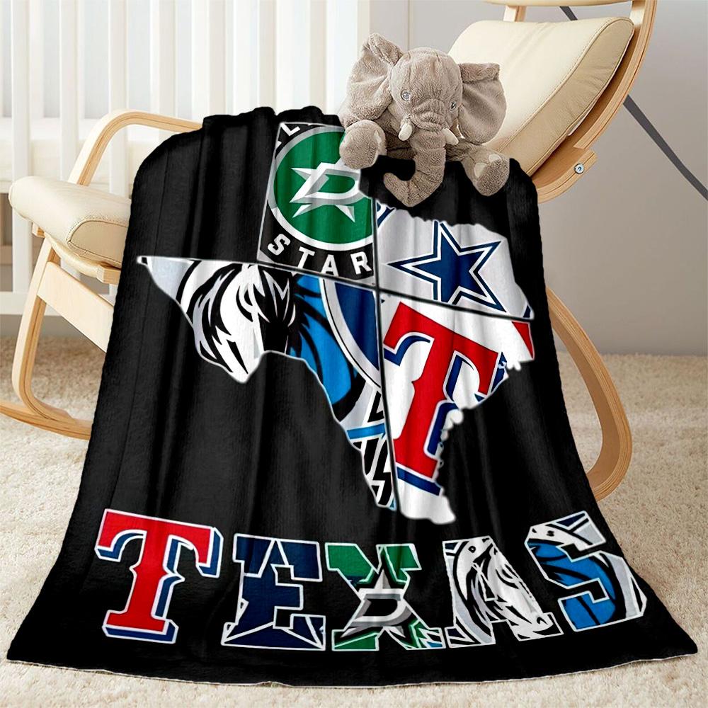 Dallas Blanket Soft Warm Cozy Suitable for Office Picnics Office Chair for All Occasions Warmthful Decor Birthday Christmas Gift Blanket