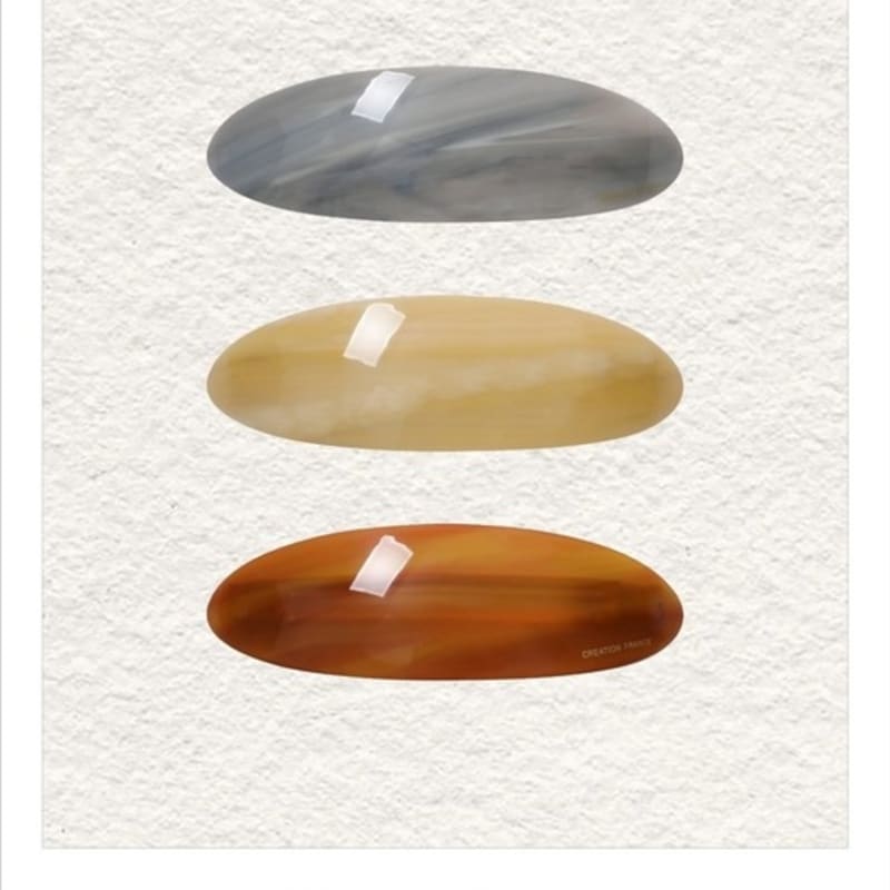 CARRY BARRETTE Carry Barrette Marble Petal Hair Pin