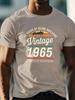 2026 Summer New Style Unisexs Pure Cotton Tshirt with Simple Digital Pattern Printing Street Casual Fashion Comfortable and Soft