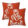 Dakar Rally 2 Pcs Square Pillowcase Pillow Cover Cushion Zip Decorative Comfort Throw Pillow For Home Bedroom
