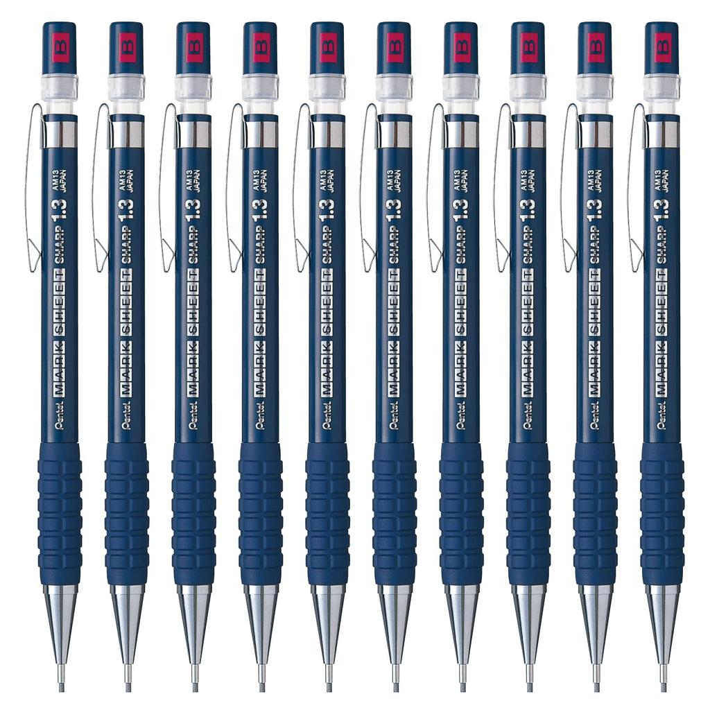 PENTEL Набор из 10 листов для механического карандаша AM13-B