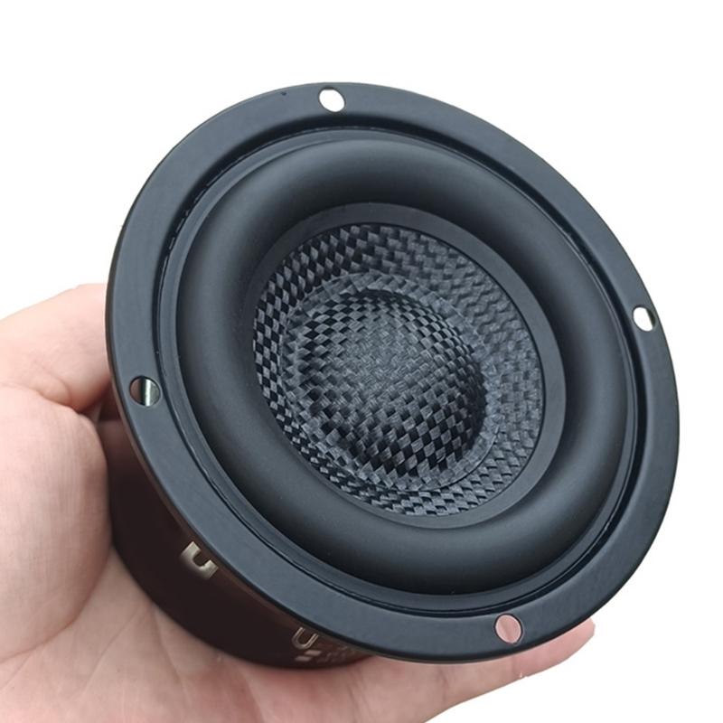 3" Круглые Низкочастотные Динамики Сабвуфер Hi-Fi Динамики, Низкочастотная Отдача, 4 Ом 25 Вт, Сделано из Стекловолокна