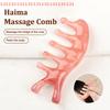 1Pcs Cartoon Resin Body Nose Scalp Meridian Massage Comb Acupuncture Therapy Blood Circulation Anti-static Smooth Hair Comb