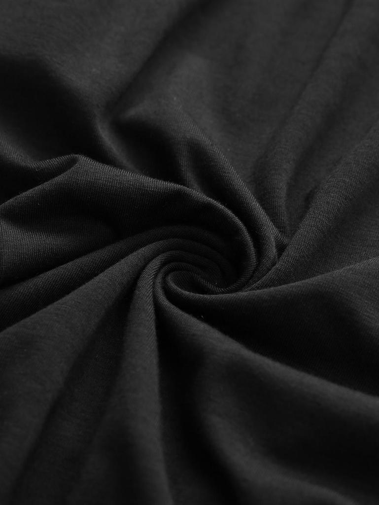 Rosegal Gothic Skulls Mesh PU Strap Buckle Grommet Cutout Skinny Pants