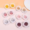 Fashion Disco Party Shades Flower Sun Glasses Daisy Sunglasses For Women Round Frame