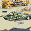 Alloy Construction Vehicle Toy Semi-carrier Children's Inertial Toys  for Kids