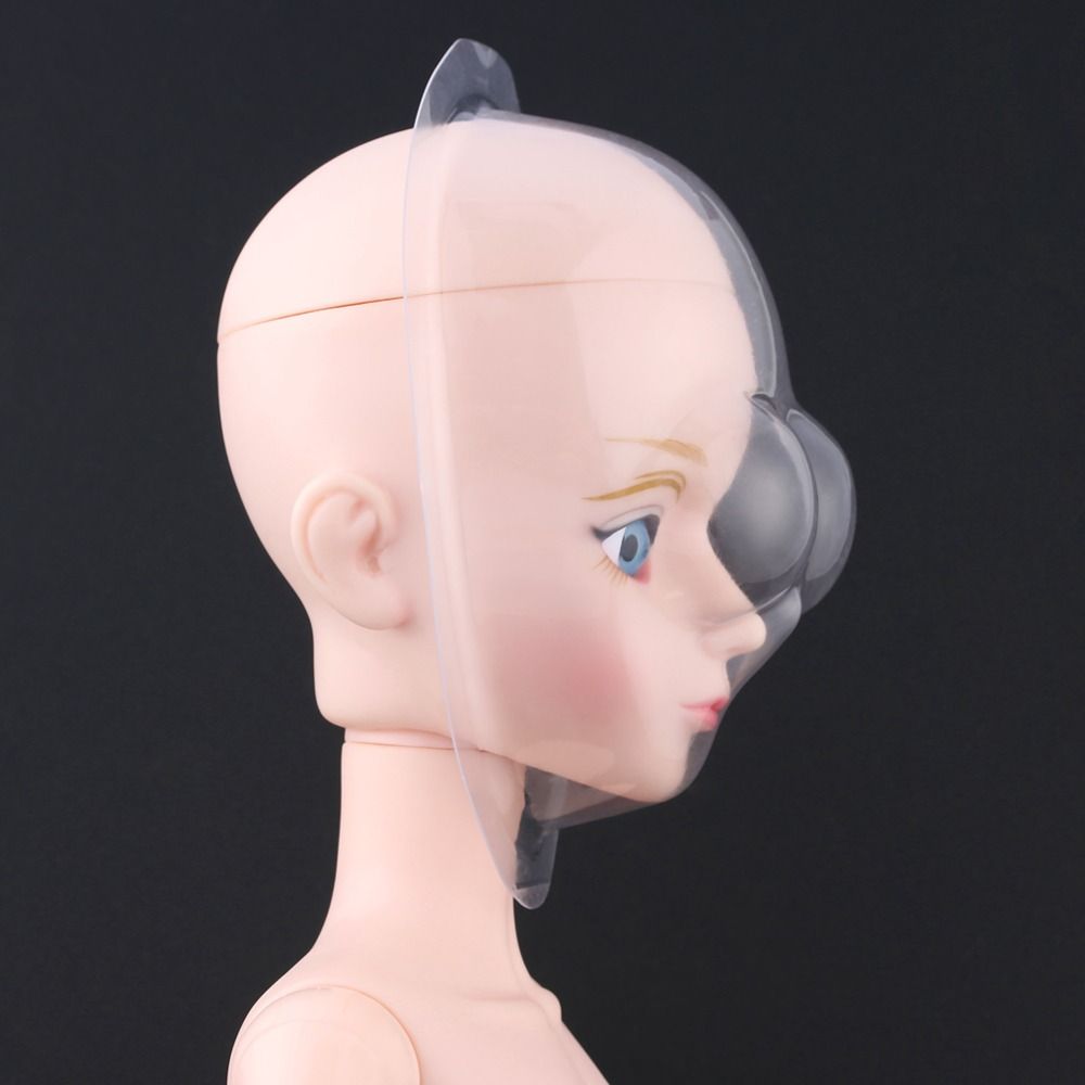 Transparent Design BJD Face Mask Dust-Proof Makeup Protection Mask Makeup Protection
