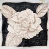 Fashion French Bow Square Neck Scarf For Women Vintage Versatile Lightweight Decorative Scarf