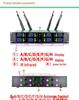 Беспроводной микрофонный комплект серии AM UHF 1-на-8: Конференция, Поясная сумка, Гарнитура, Петличный микрофон для сценических выступлений и выступлений