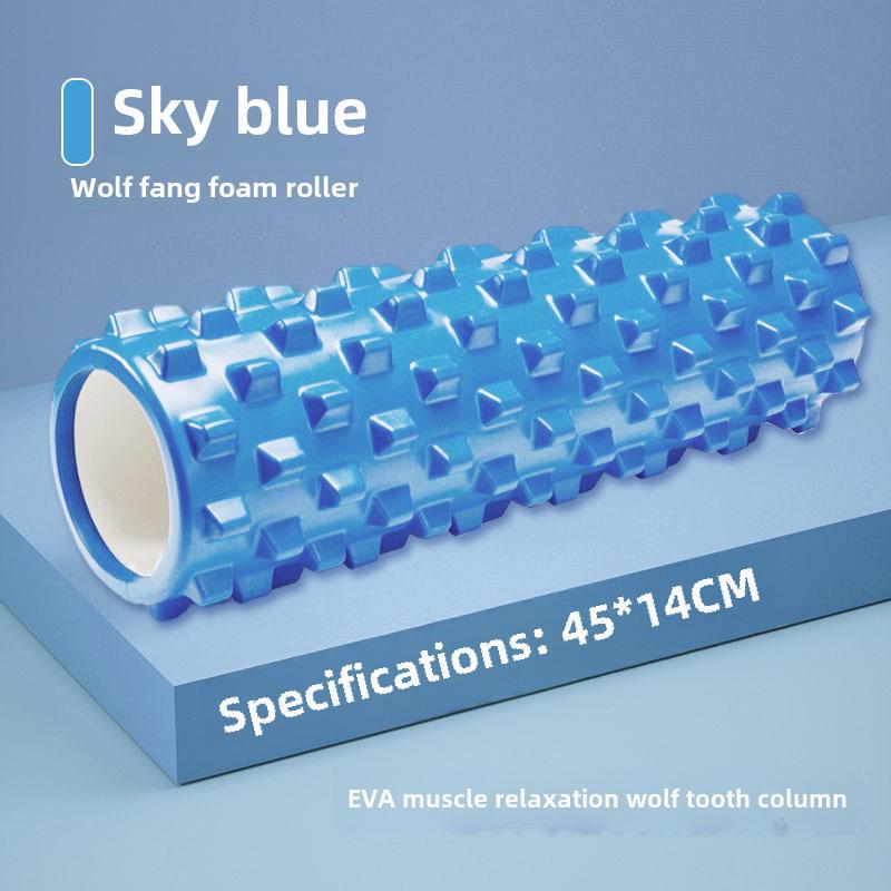 Ролик из пены EVA с полумесяцем и палочка для массажа йоги