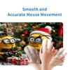 Christmas Minions Celebration Large Gaming Mouse Pad Nonslip Rubber Base Waterproof Desk Mat For Office Pc Laptop