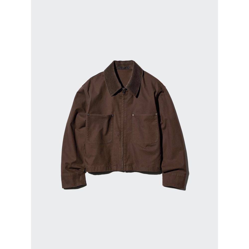 Uniqlo Короткая куртка на молнии в японском стиле