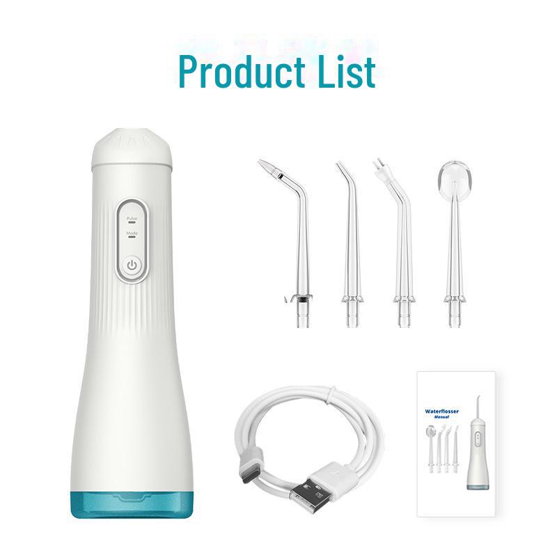 Портативный водонепроницаемый электрический ирригатор для домашнего использования - устраняет неприятный запах изо рта