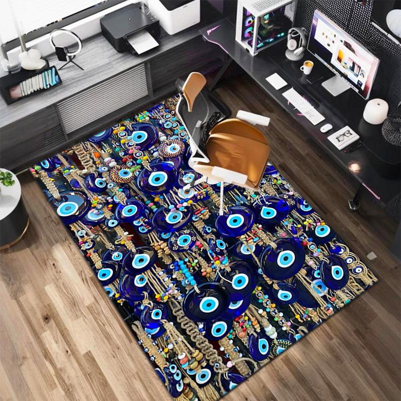 Mystic Eye Art Carpet Is Suitable For Living Room And Bedroom Doormats Office Balcony Decorative Carpet A3