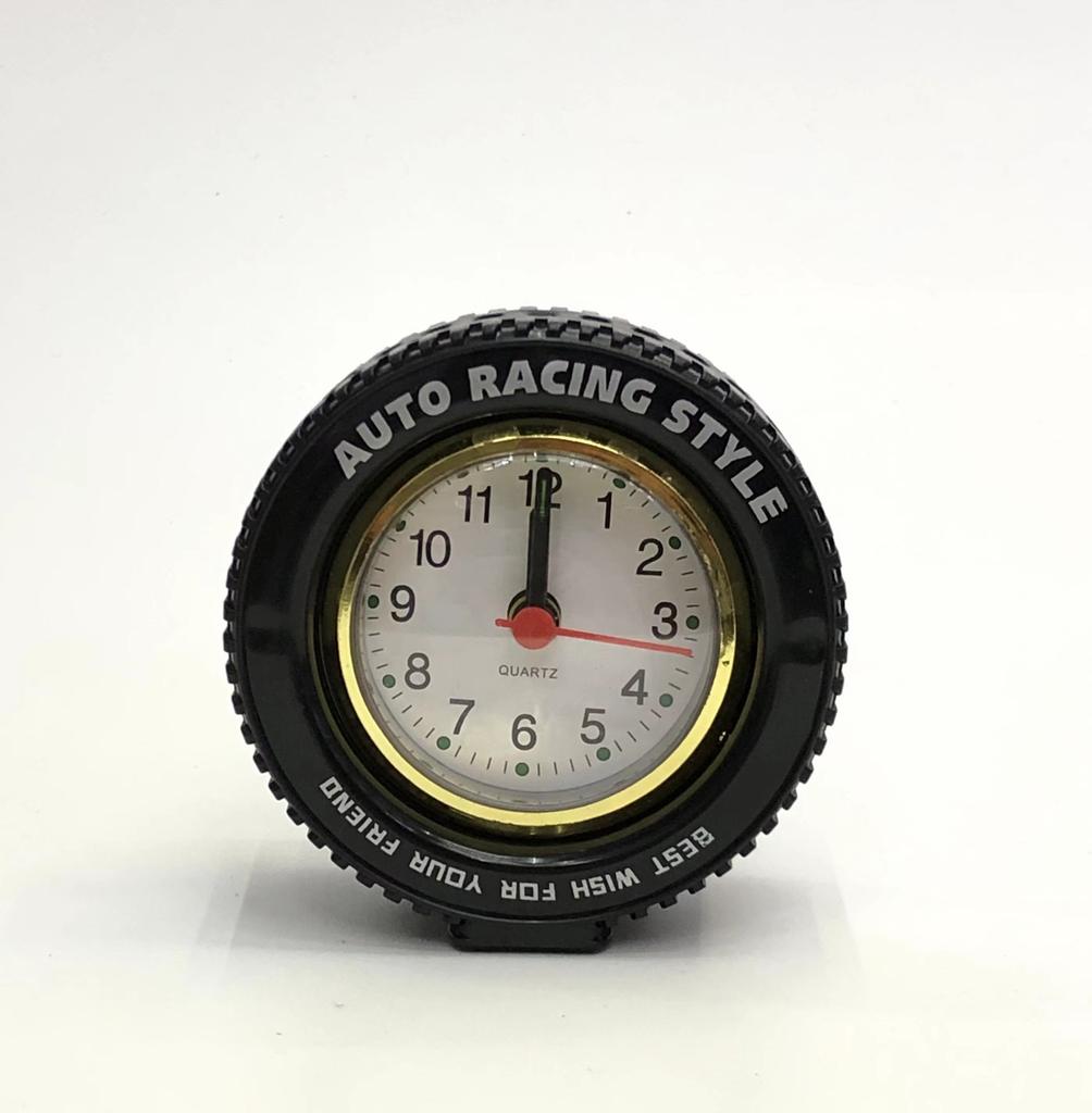 Classic Tire Alarm Clock Daily Necessities Children Cartoon Student Bedside Clock Home Cute Small Alarm Clock Desktop Wake Up