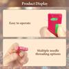 Upgraded Automatic Needle Threader, New Sewing Machine Needle Threader For Hand Sewing Plastic, Quick Sewing Machine Loop Needle Threaders