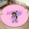 Круглый ковер Aphmau, Ковер для гостиной, спальни, дивана, игровой комнаты, Декор, Нескользящий коврик для пола