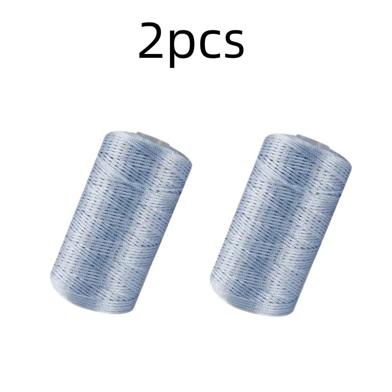 100 г Новая летняя пряжа для вязания крючком 1,5 мм шнур тонкая ледяная хлопковая нить для ручного вязания сумки шляпы обуви пряжа хило