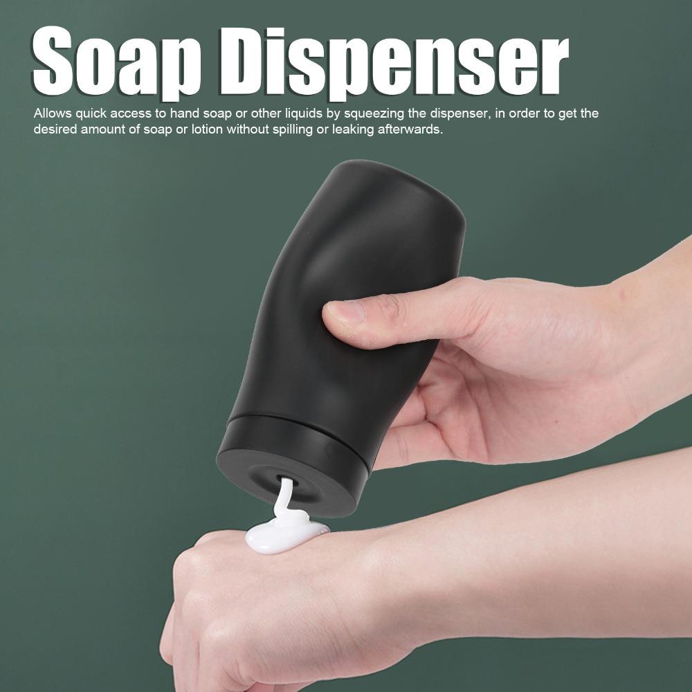 240ml Soap Dispenser Refillable Divided Bottle Container Squeeze Bottle Essential Oil