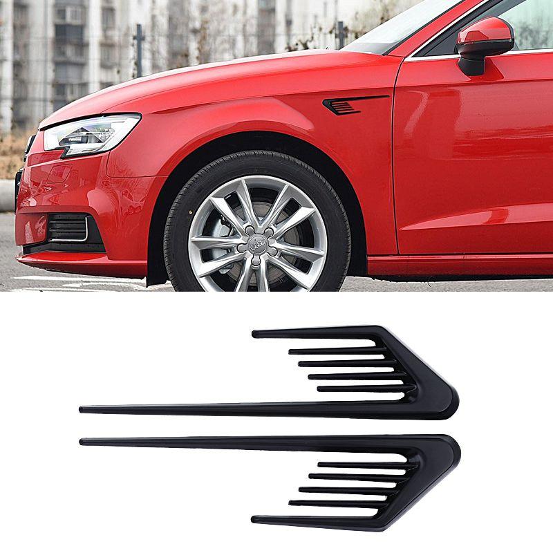 Shark gills simulate the trend side trend hood decoration vent door car decoration modified car sticker