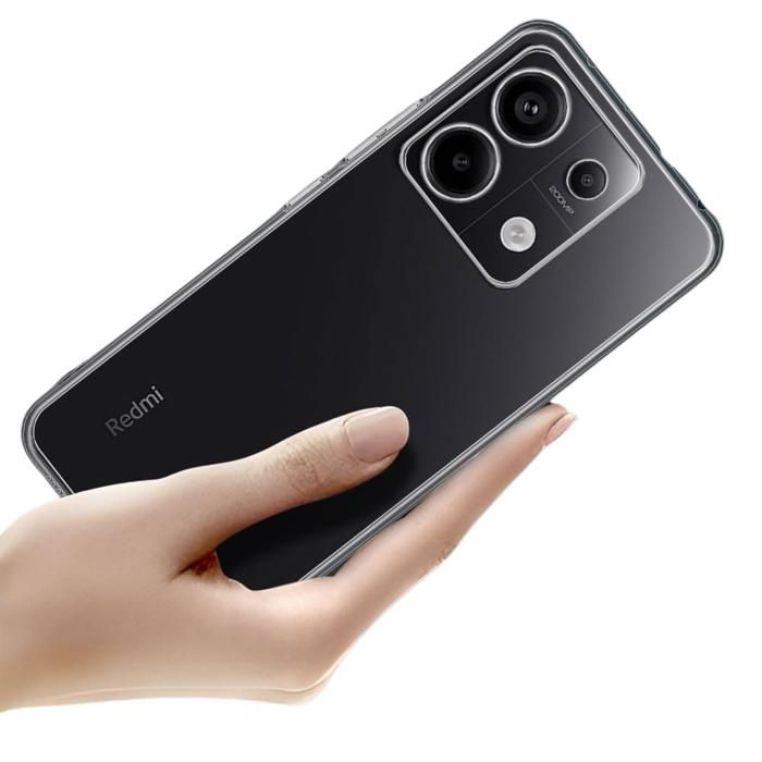 Coque pour Xiaomi Redmi Note 13 PRO 5G - Silicone Gel TPU Transparent Protection Souple Ultra Mince Phonillico®