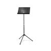 K&M Orchestra Music Stand with Plastic Base (Foldable) [12120] Color: Black
