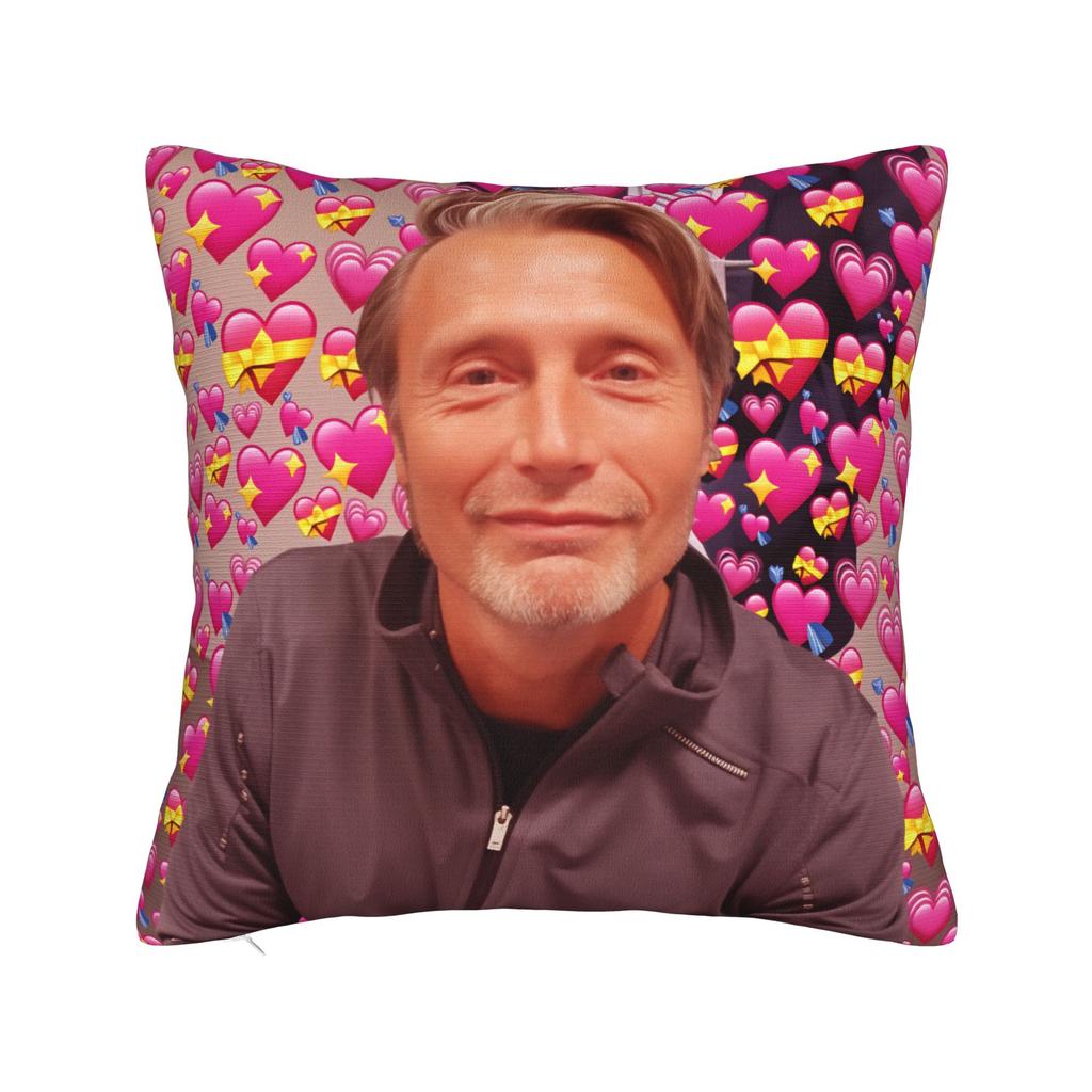 Mads Mikkelsen HHannibal Наволочка для подушки Модная наволочка для гостиной дивана Удобные наволочки Подарок