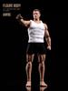 1/12 Scale Action Figure, 6-Inch Male Body Model, Muscular Male Body Model, Flexible Muscles, Miniature Action Figure Body Doll Collection