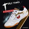 Men Women Non-slip Breathable Table Tennis Shoes Outdoor Walking Sports Training Sneakers Wear-Resistant Professional Sport Shoe