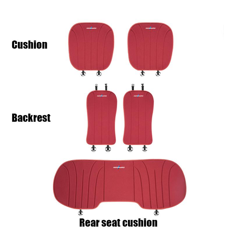 Four Seasons Universal Car Interior Seat Cushion Breathable Non-slip Seat Pad For BMW G80 G06 G07 G42 G14 G15 G16 F82 / Stickers qa6