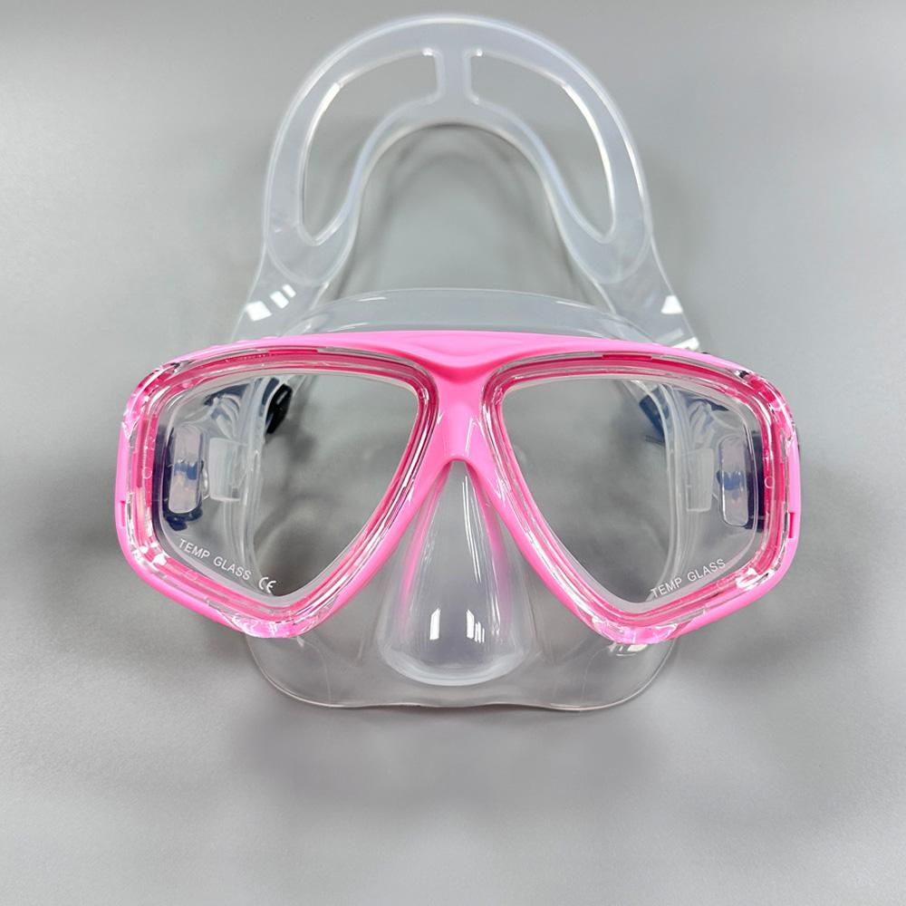 Scuba Optical Tempered Glasses Diving Mask Adults Myopia Swimming Googles Nearsighted Lenses Short-Sighted Silicone Skirt