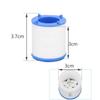 Фильтрующие элементы для крана Фильтр для очистки воды Emove Chlorine Heavy Metal Faucet Adapter Фильтрация из полипропилена и хлопка для кухни и ванной комнаты