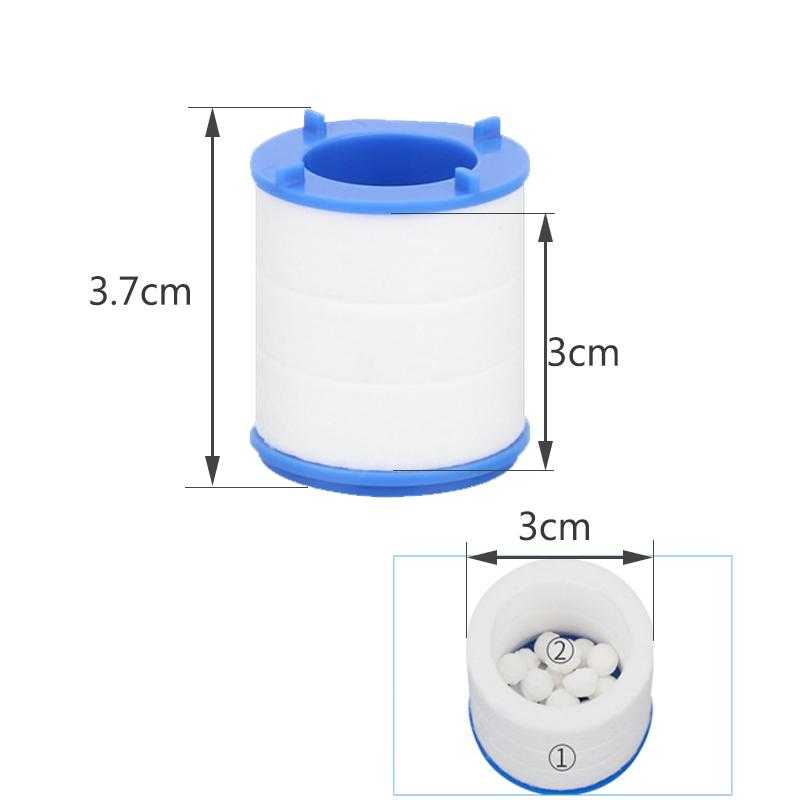 Фильтрующие элементы для крана Фильтр для очистки воды Emove Chlorine Heavy Metal Faucet Adapter Фильтрация из полипропилена и хлопка для кухни и ванной комнаты