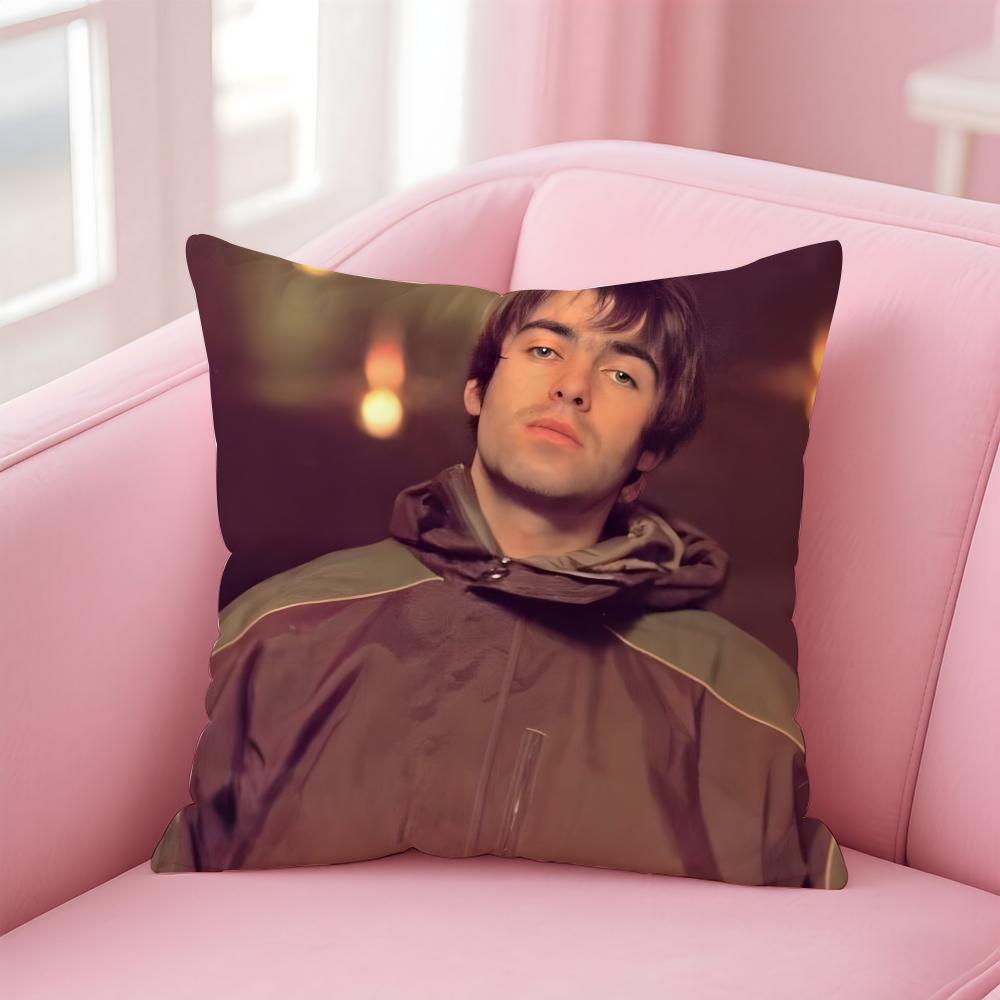 LLiam Gallagher Pillow Shameless TV Cushion Cover Pillow Case Soft Friendly Fabric Concealed Zipper