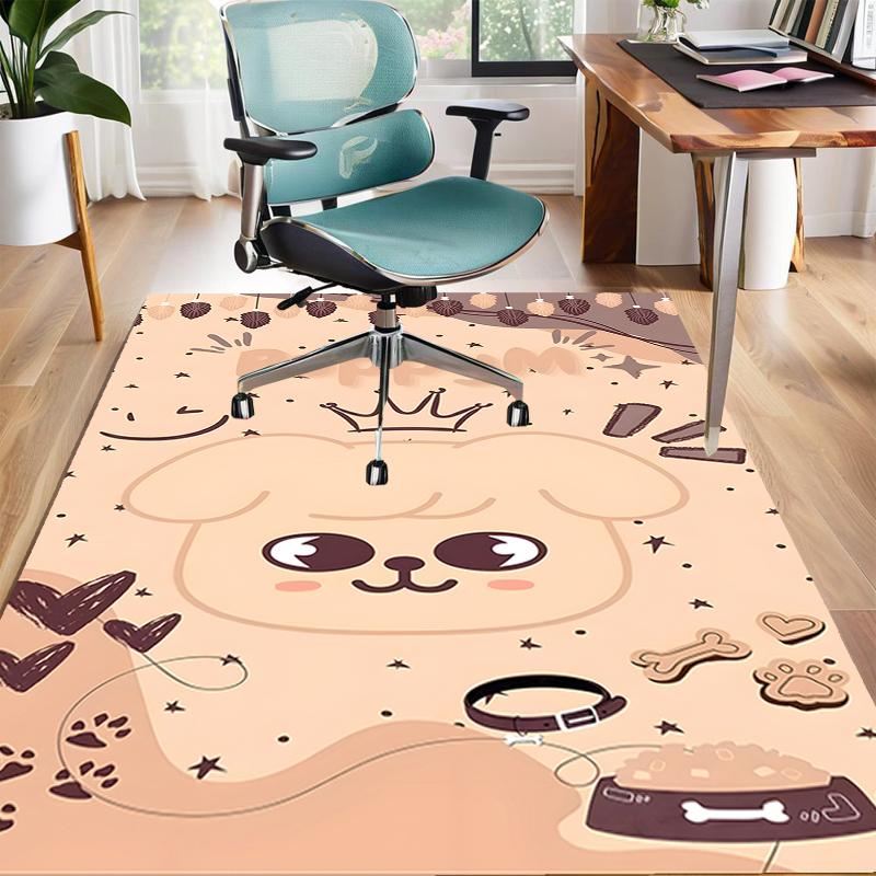 1pc Kpop Team8 Design Area Rug - Non-Slip, Soft & Cozy Floor Mat for Living Room, Bedroom, Office - Indoor/Outdoor Decorative Carpet
