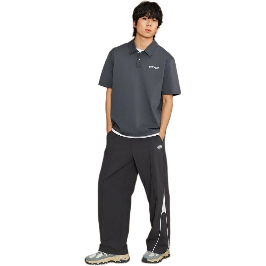 Skechers Sports Lifestyle Collection Sorona Polo Shirt Men's Smoky Gray L225M128-013P