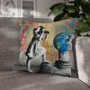 Banksy Street Graffiti Art Pillow Cover Soft Decor Throw Pillow Case xcm Couch Home Decor for Living Room Sofa Party Gift