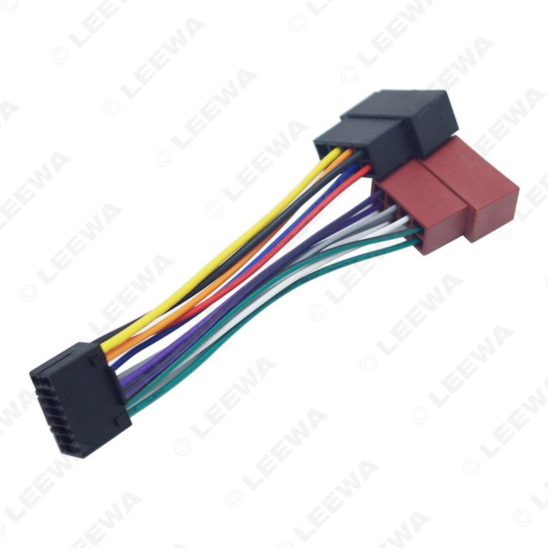 Kenwood PI100 ISO CD-проигрыватель 16-контактный жгут проводов питания и динамиков для автомобильной аудиосистемы