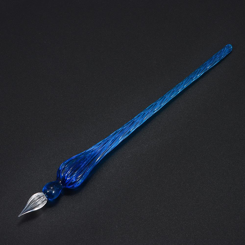 1PC Vintage Signature Writing Calligraphy Filling Ink Glass Dip Pen Fountain Pen Painting Supplies