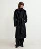 Lmood Logan Balmacaan Coat Feltro Black
