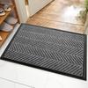Entry Door Floor Mat Dirt Moisture Absorber Non-Slip Backing Indoor Outdoor Rug All-weather Entrance Mat