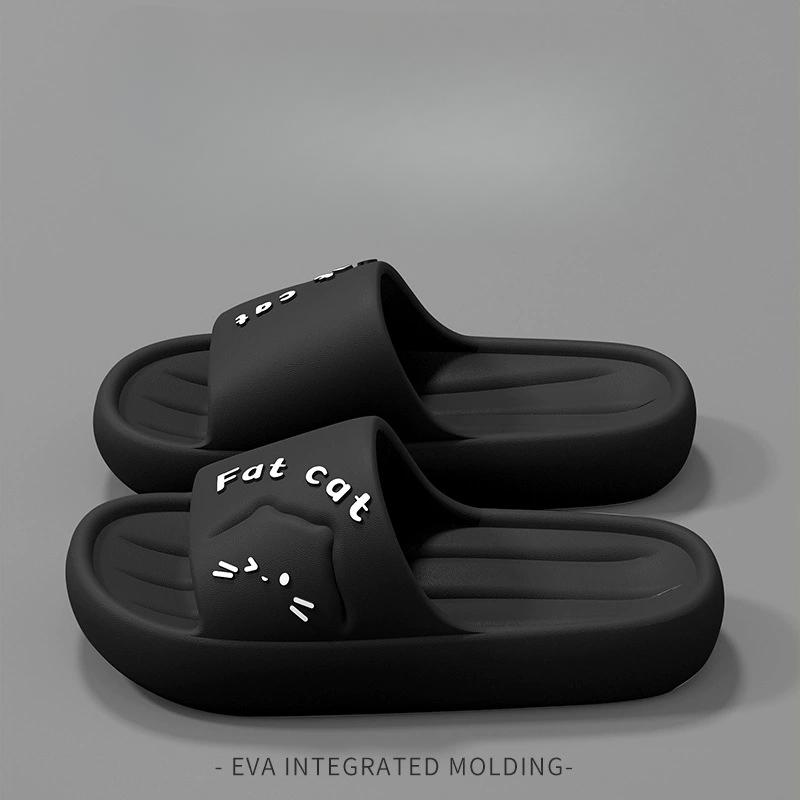 Тапочки из ЭВА для женщин на лето, новые домашние тапочки для душа с защитой от запаха, нескользящие домашние прохладные тапочки для мужчин