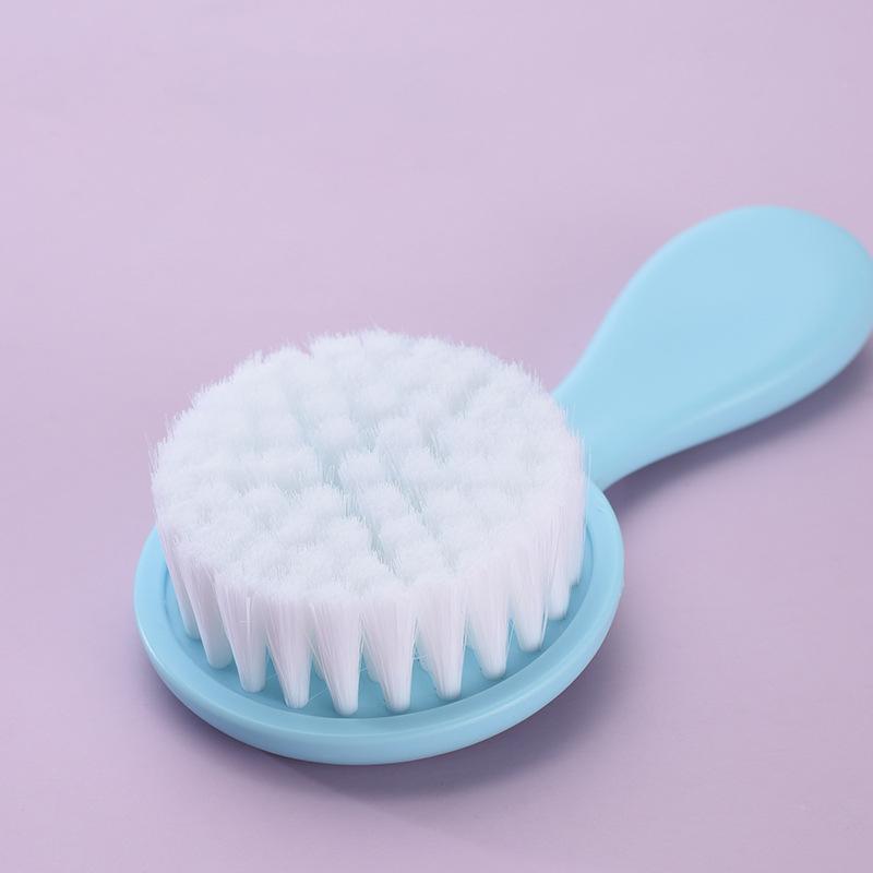 Набор для ухода за ребенком 6 шт.+Сумка для хранения Назальный аспиратор Ножницы для ногтей Расческа Щетка Набор чистящих инструментов Подарок для новорожденного Набор для здоровья детей