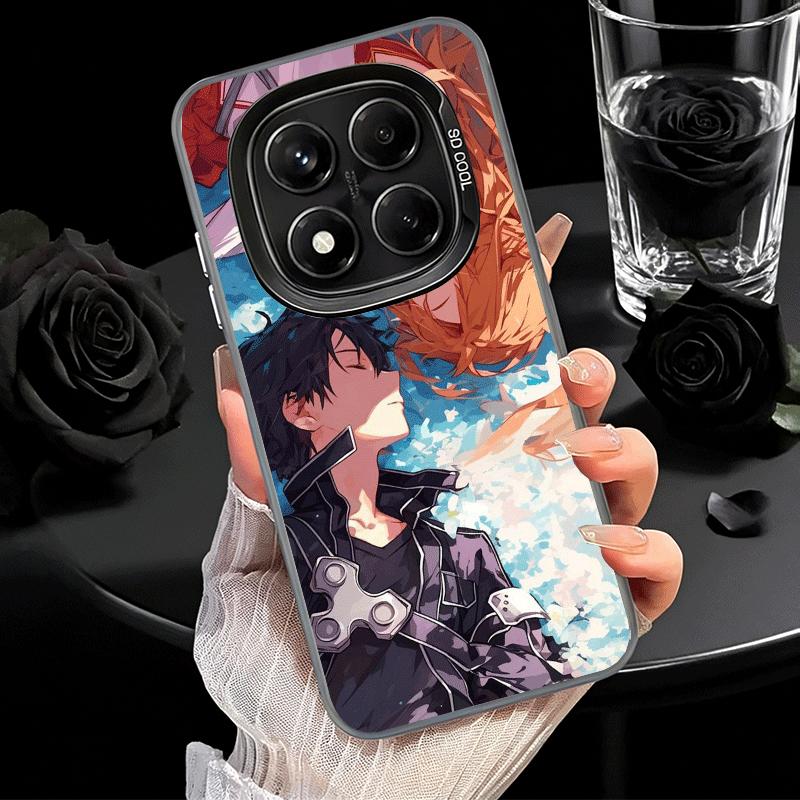Мягкий чехол для телефона Sword Art Online для Xiaomi Redmi Note 13 14 15 Pro Plus 12S 12 11S 11 11T 10S 10 Ударопрочная задняя крышка Sh