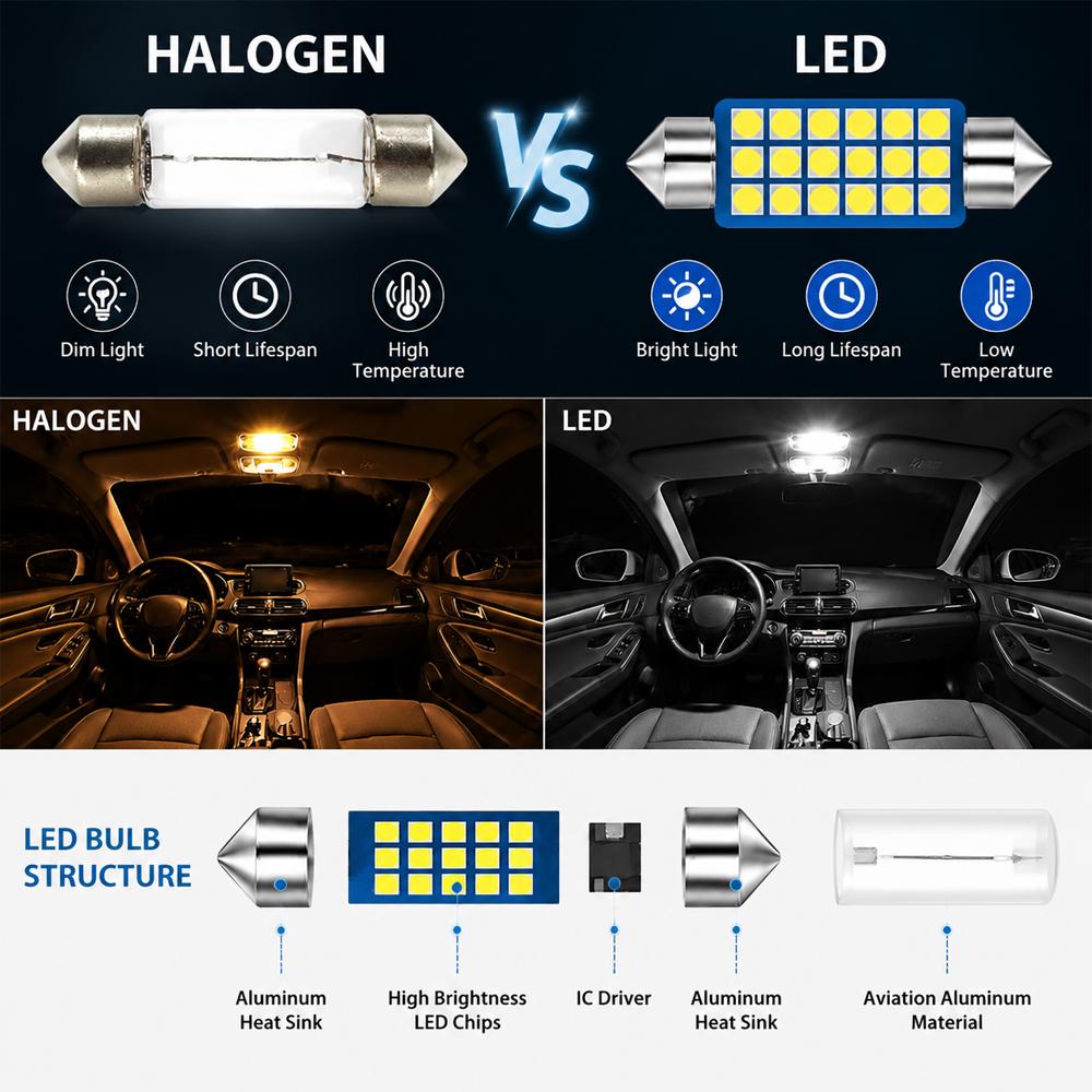 Canbus Error Free LED Interior Light Bulbs For KIA Sorento MK4 4 IV MQ4 2021-2024 Plug And Play Auto Indoor Lighting Accessories Bulbs 7