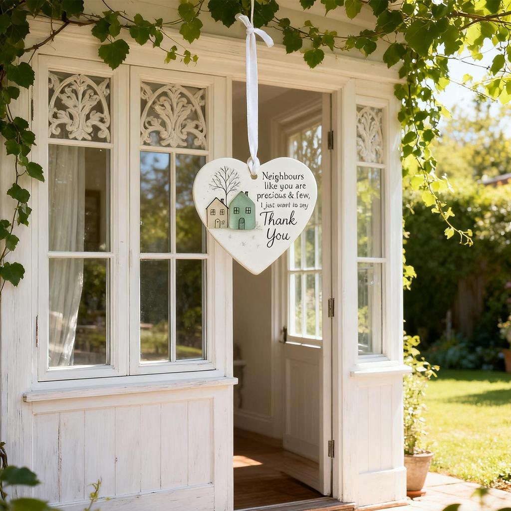 Christmas Tree Decorations Neighbours Thank You Appreciation Favors 2D Acrylic Ornament Gifts Christmas Tree Window Door Decor